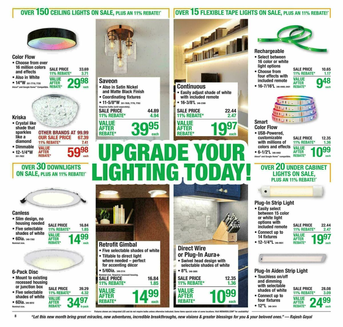 Menards Weekly Ad from September 2