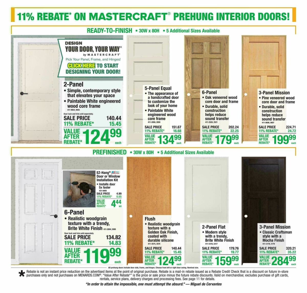 Menards Weekly Ad from September 2