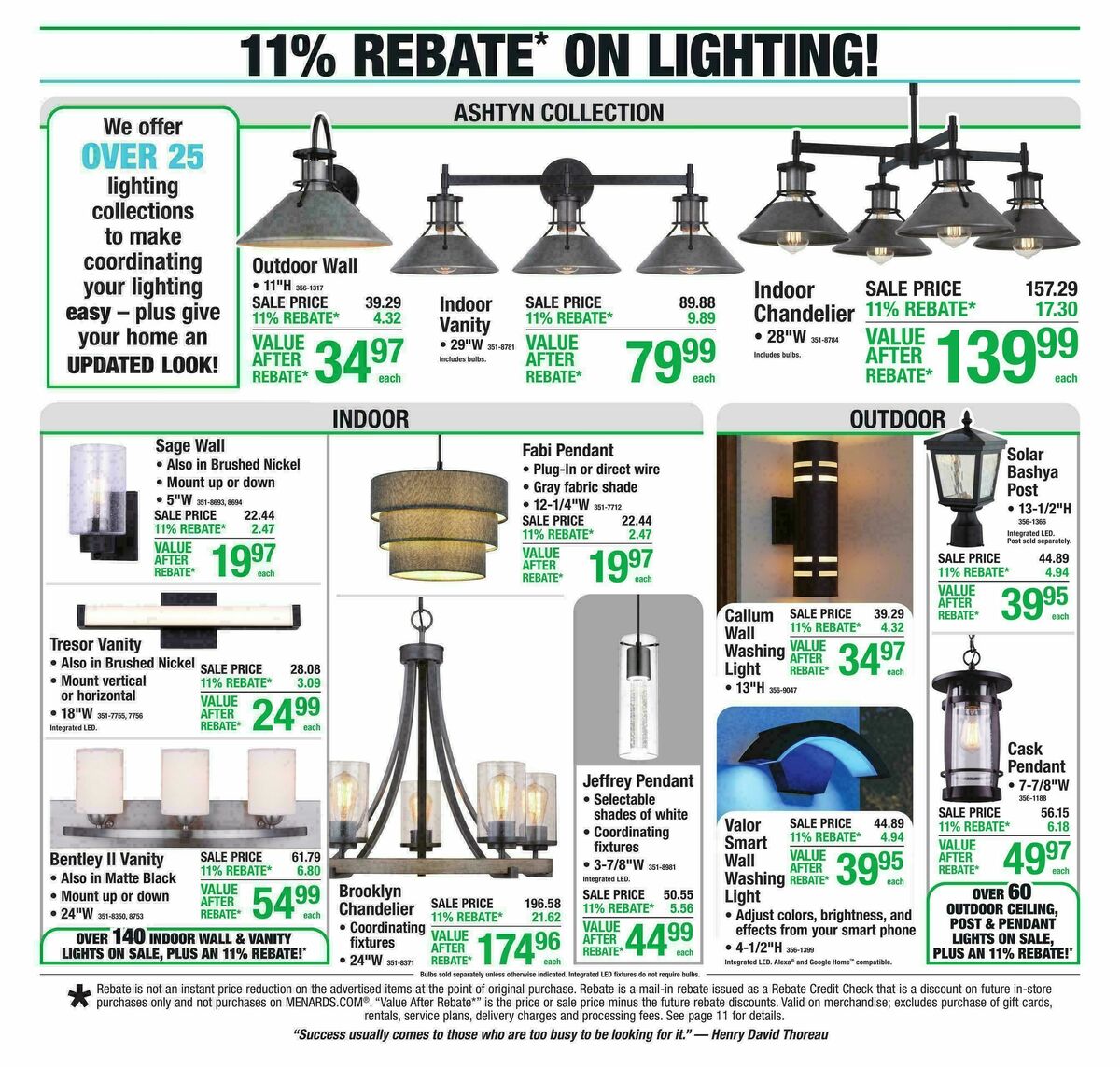 Menards Weekly Ad from September 9