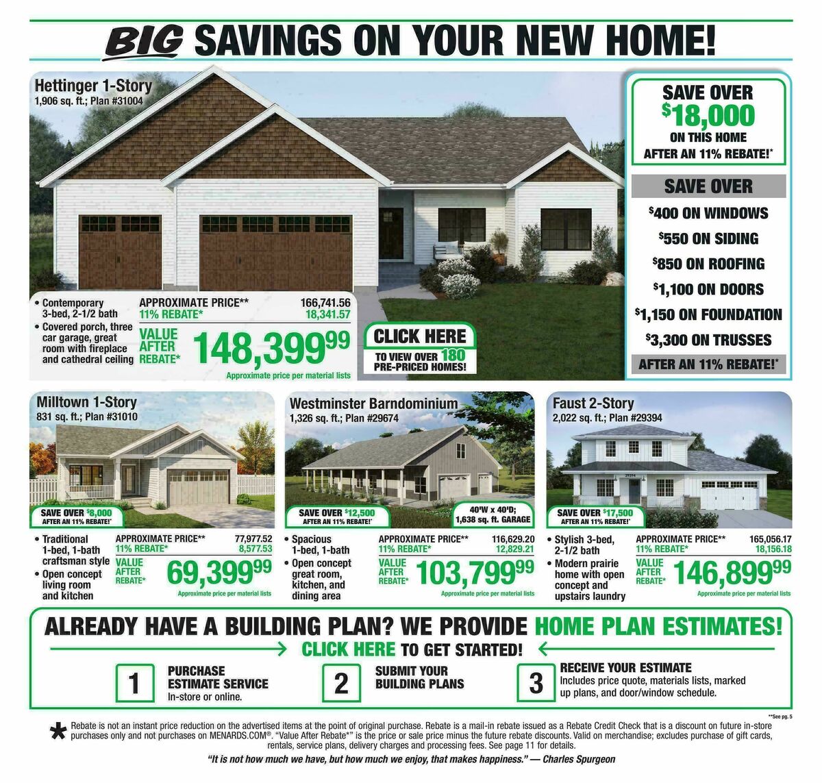 Menards Weekly Ad from September 9