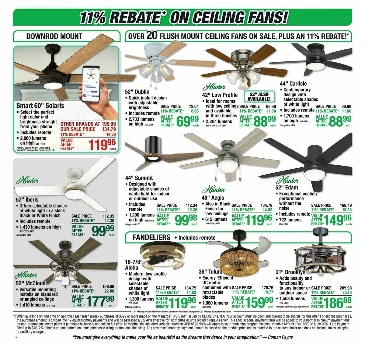 Menards Weekly Ad from September 16