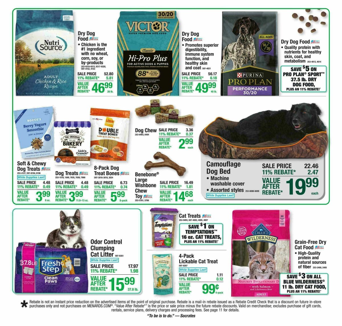 Menards Weekly Ad from September 16