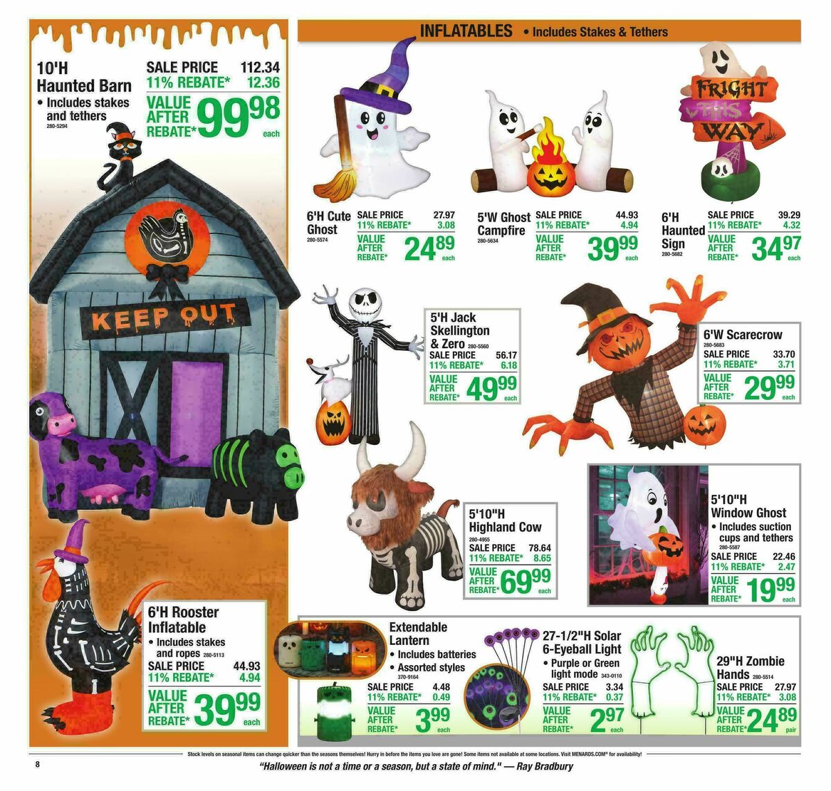 Menards Weekly Ad from September 23
