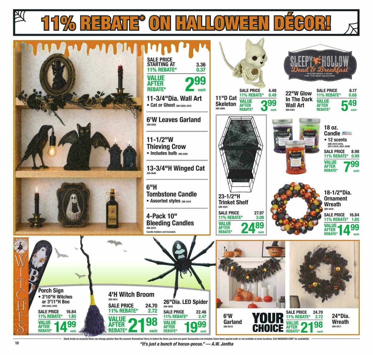 Menards Weekly Ad from September 23