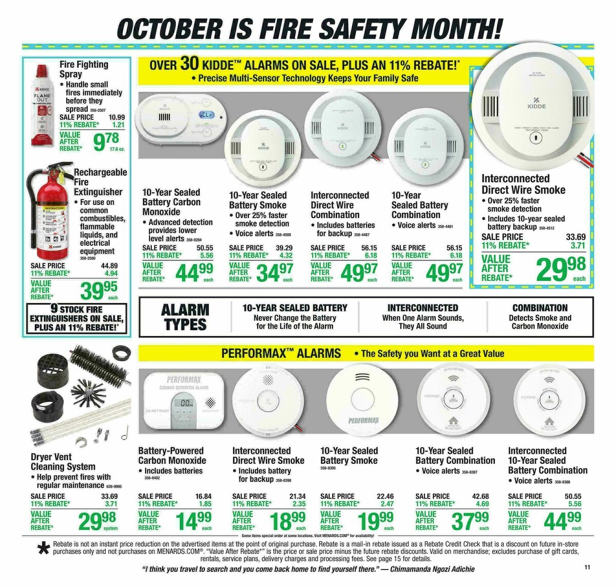 Menards Weekly Ad from September 23