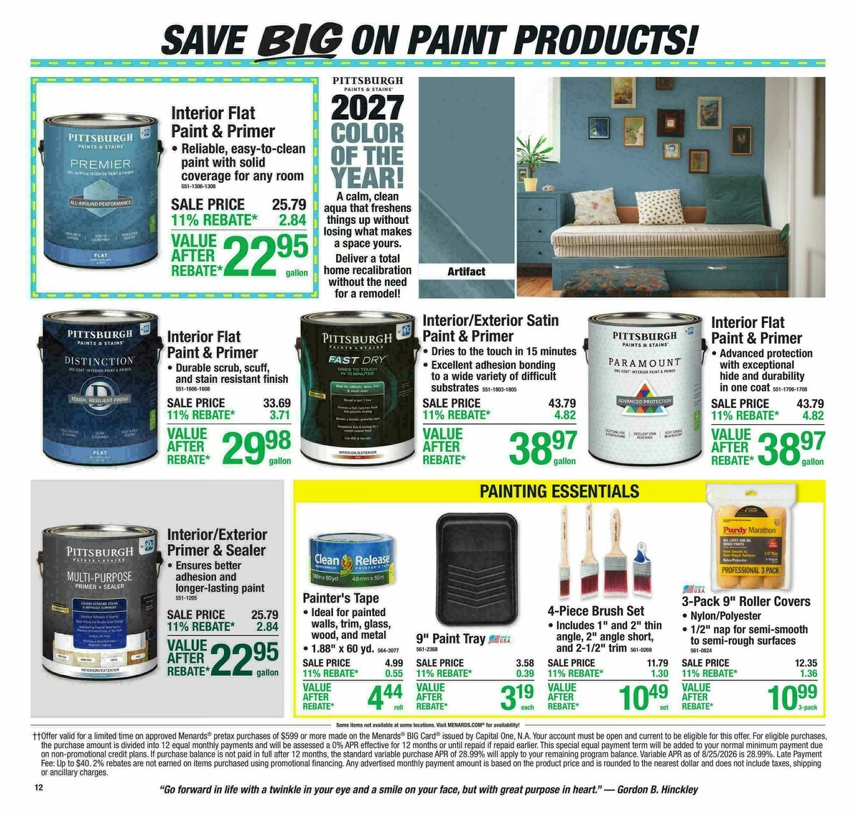 Menards Weekly Ad from September 23