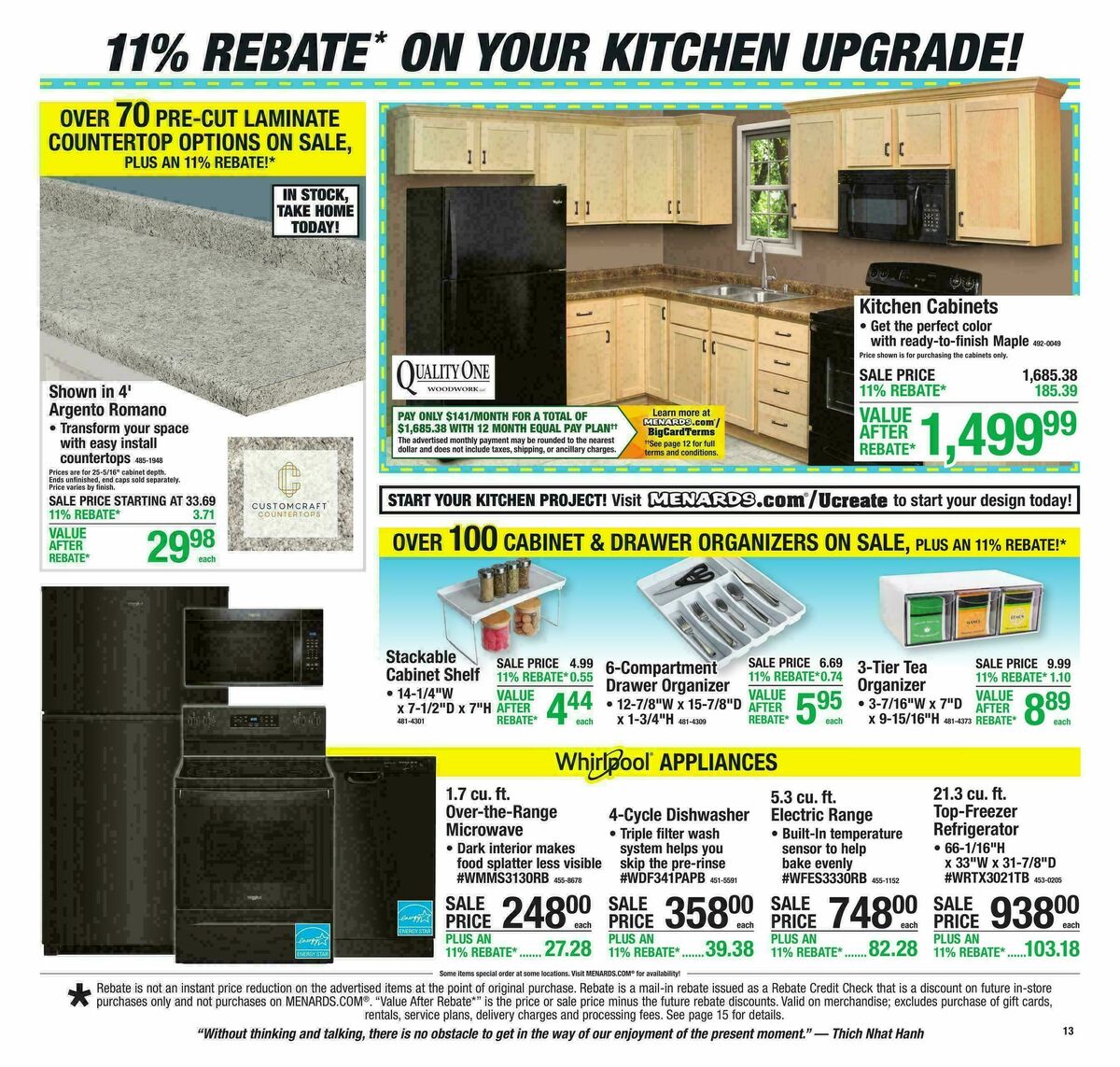 Menards Weekly Ad from September 23