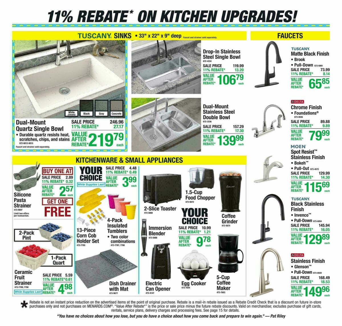 Menards Weekly Ad from September 23
