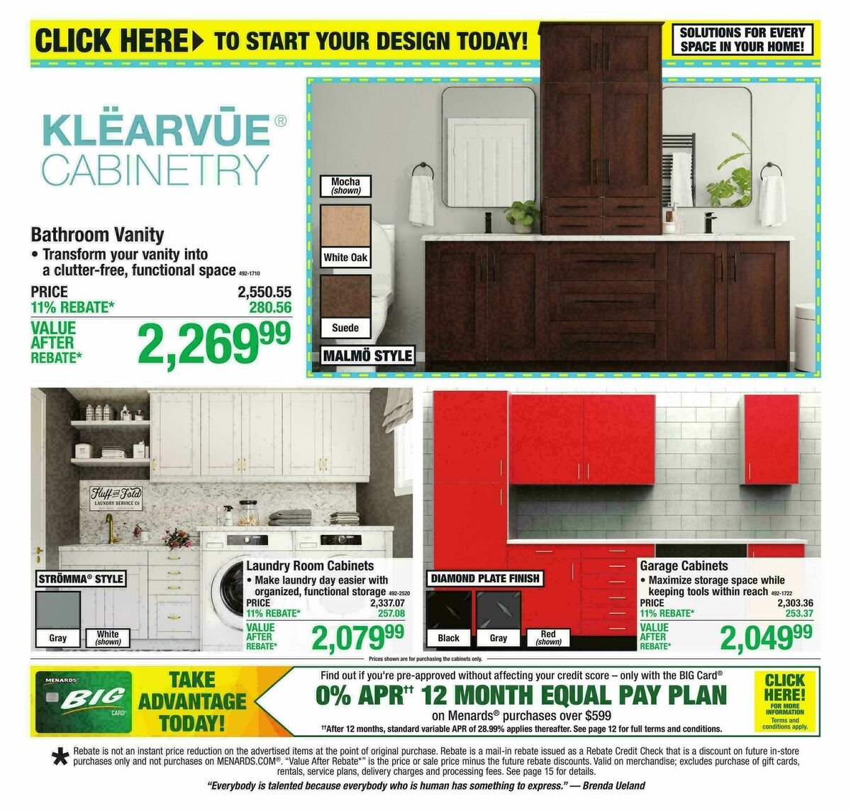 Menards Weekly Ad from September 23
