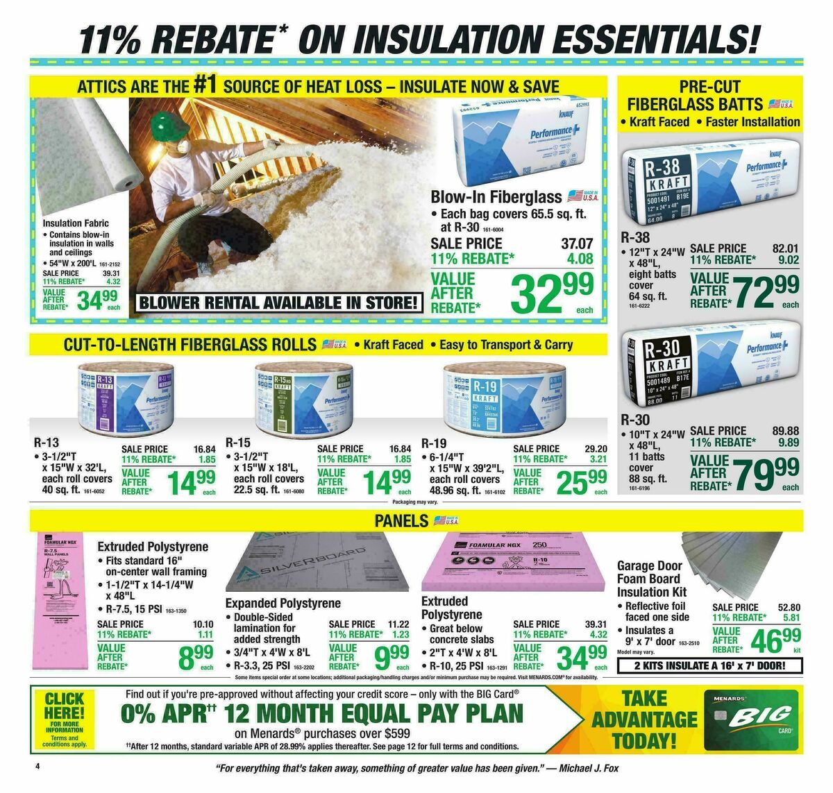 Menards Weekly Ad from September 23