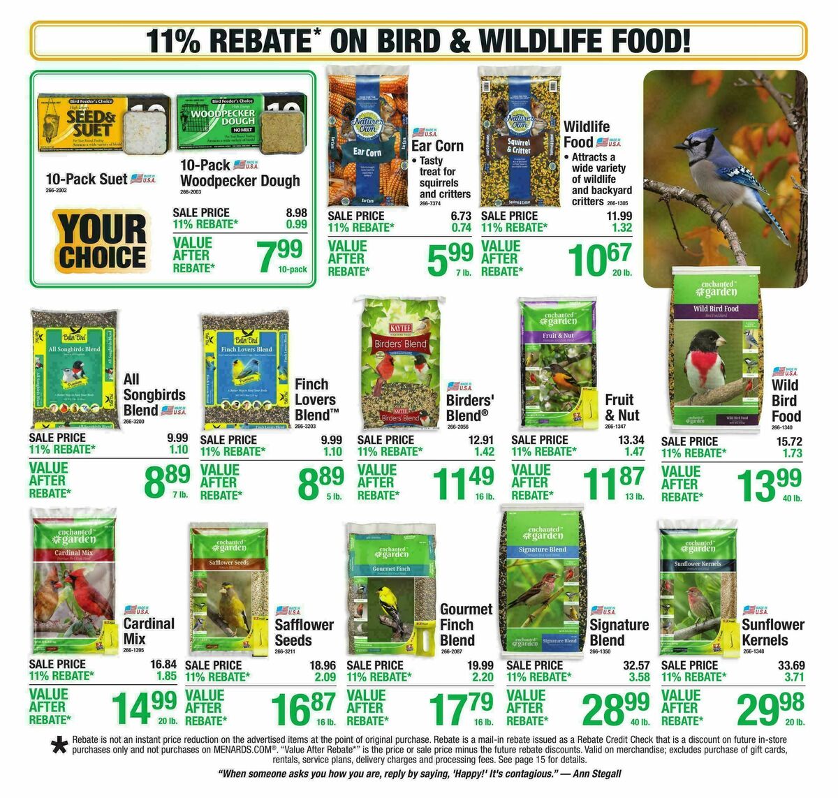 Menards Weekly Ad from September 30