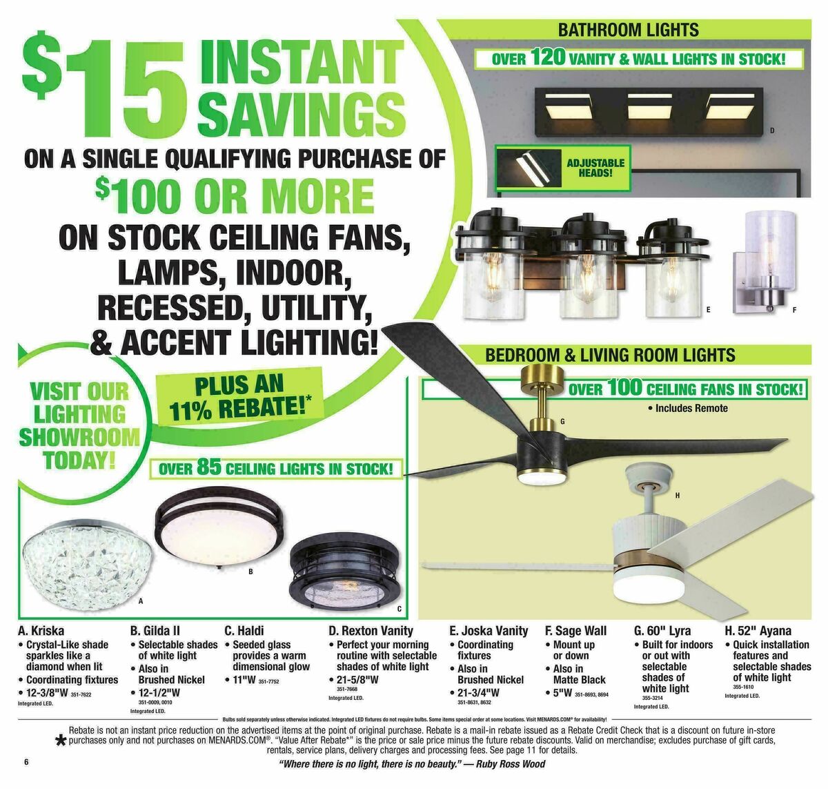 Menards Weekly Ad from October 7
