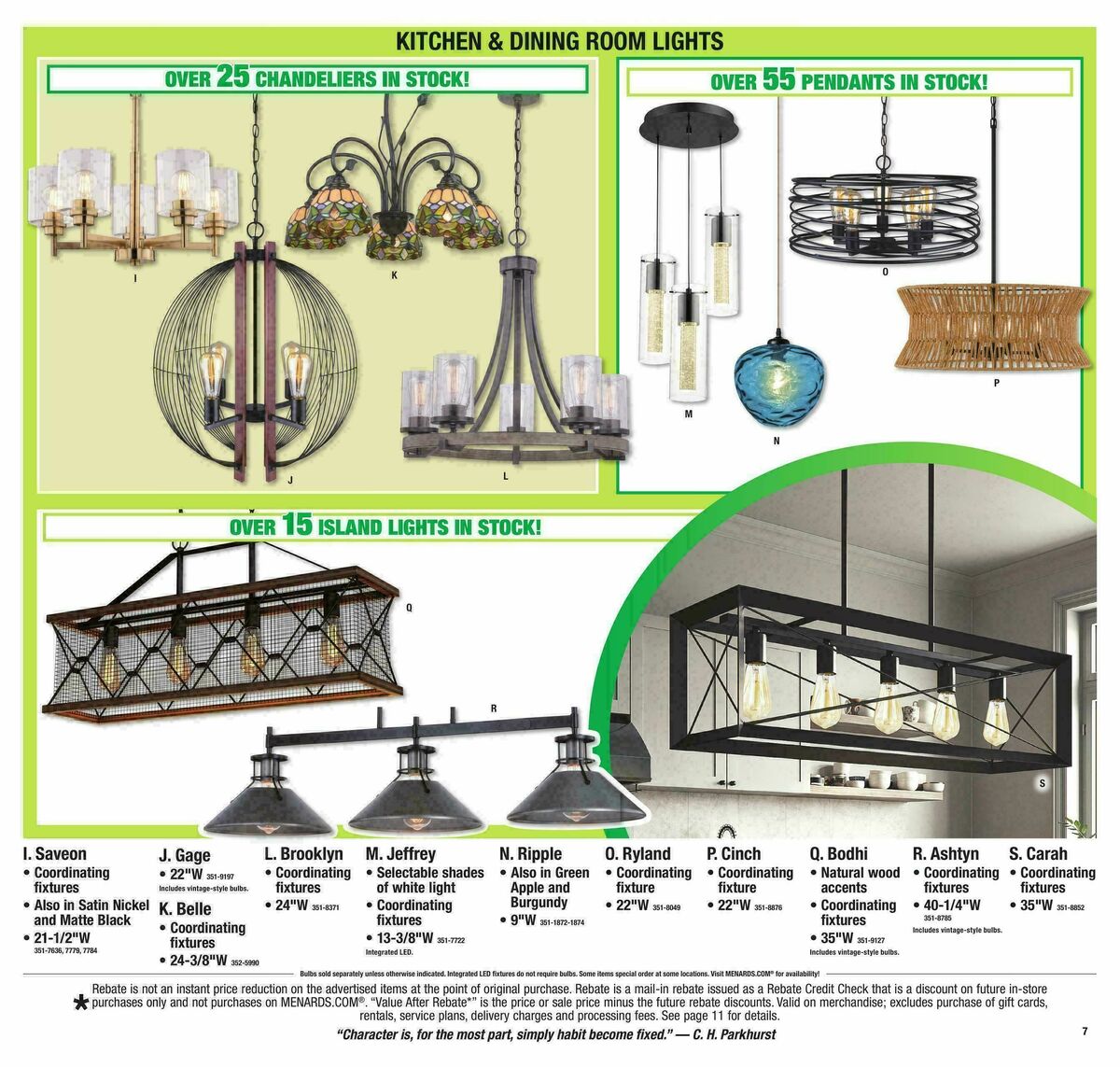 Menards Weekly Ad from October 7