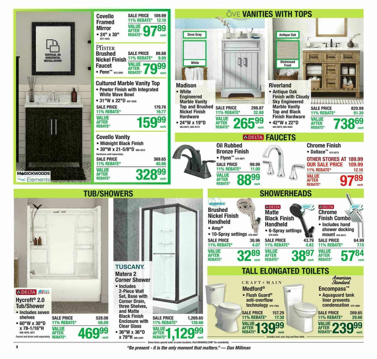 Menards Weekly Ad from October 7