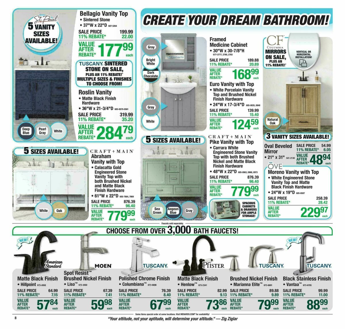 Menards Weekly Ad from October 14