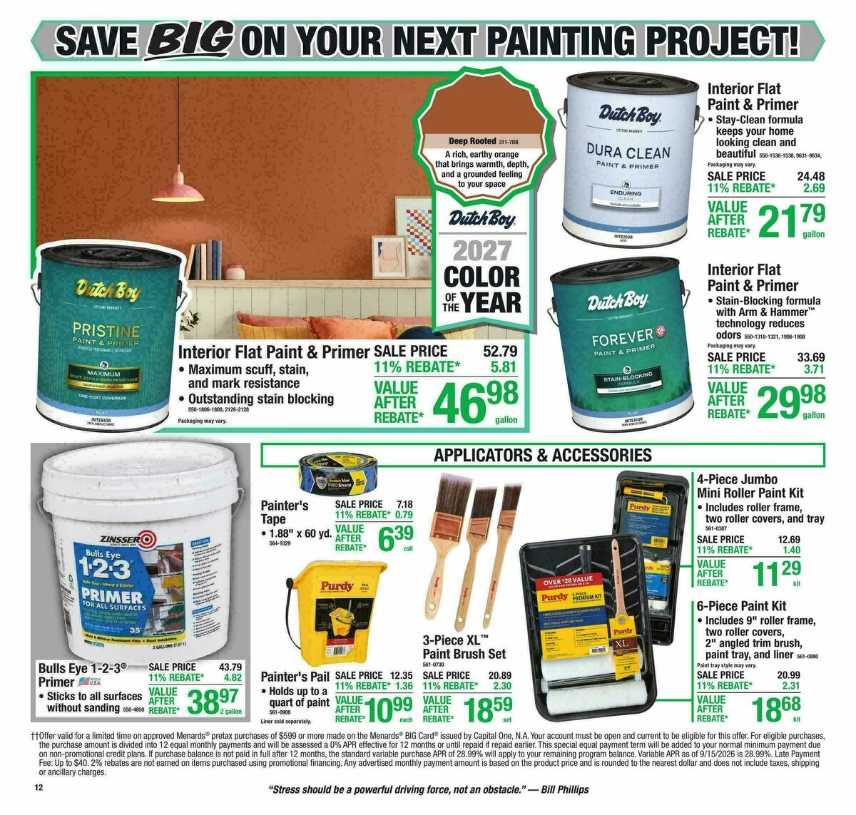 Menards Weekly Ad from October 14