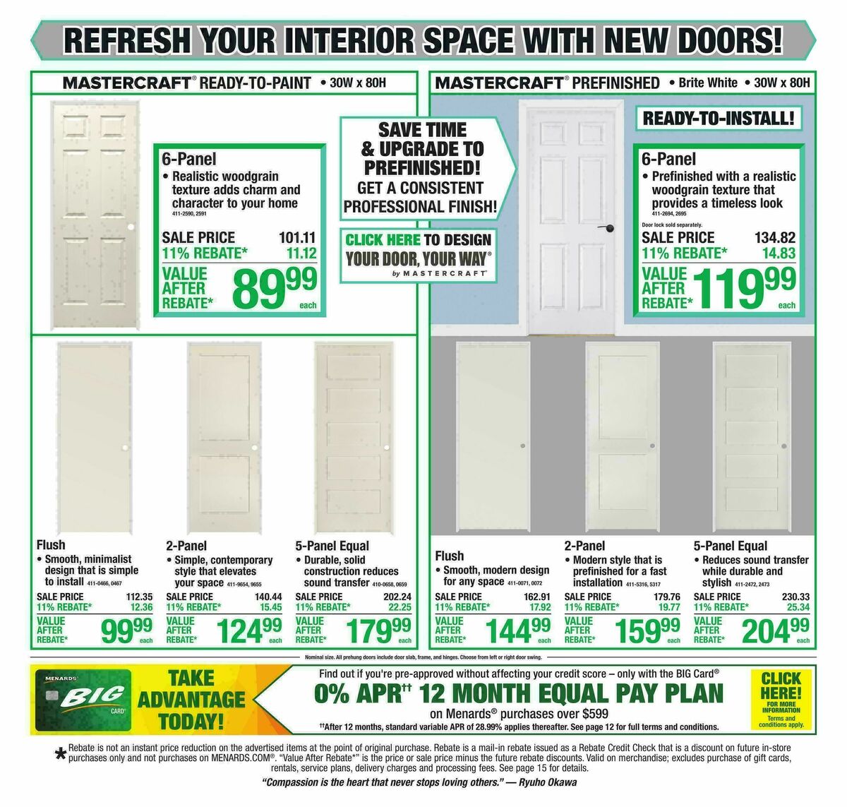 Menards Weekly Ad from October 14