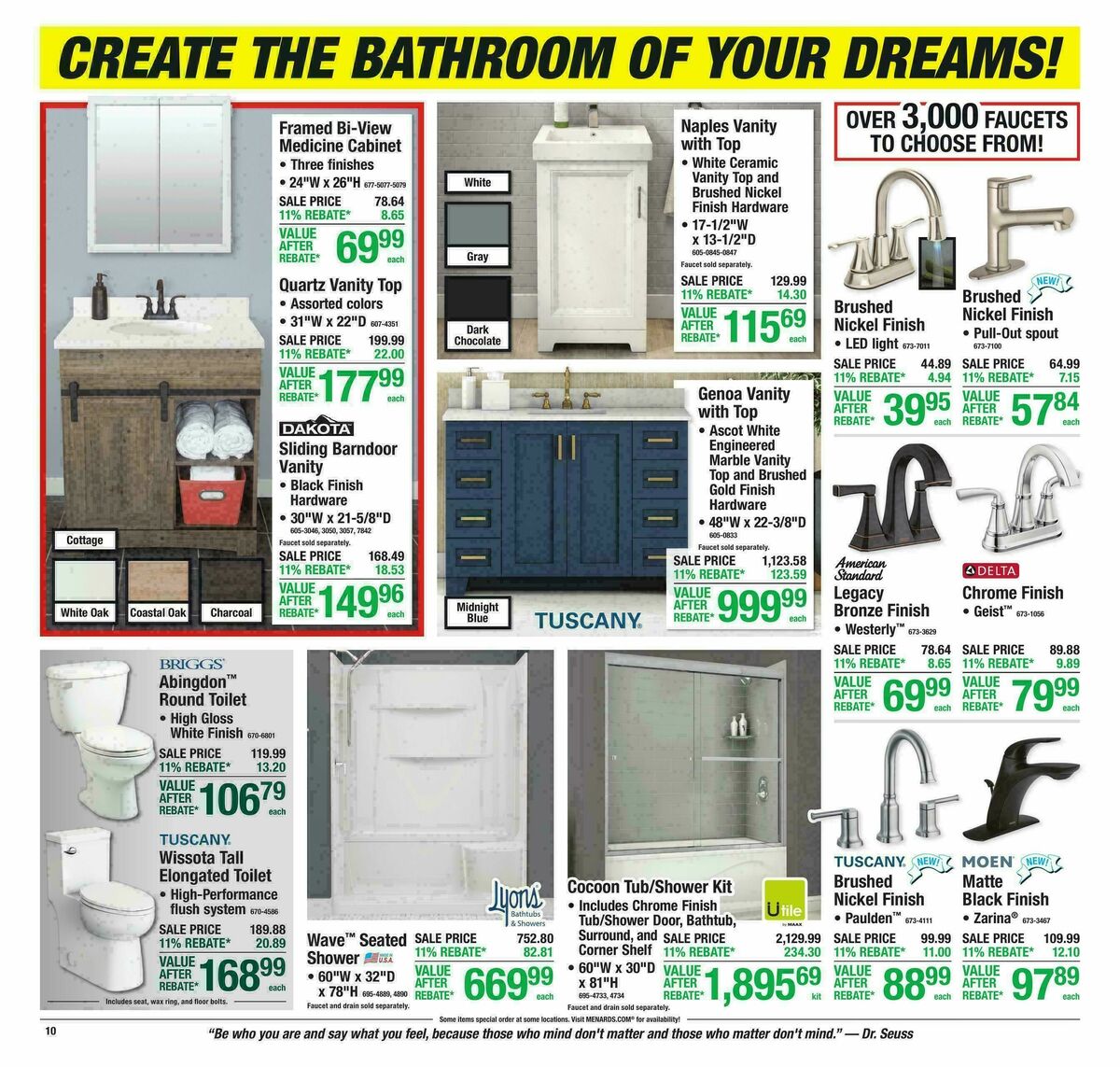 Menards Weekly Ad from October 21