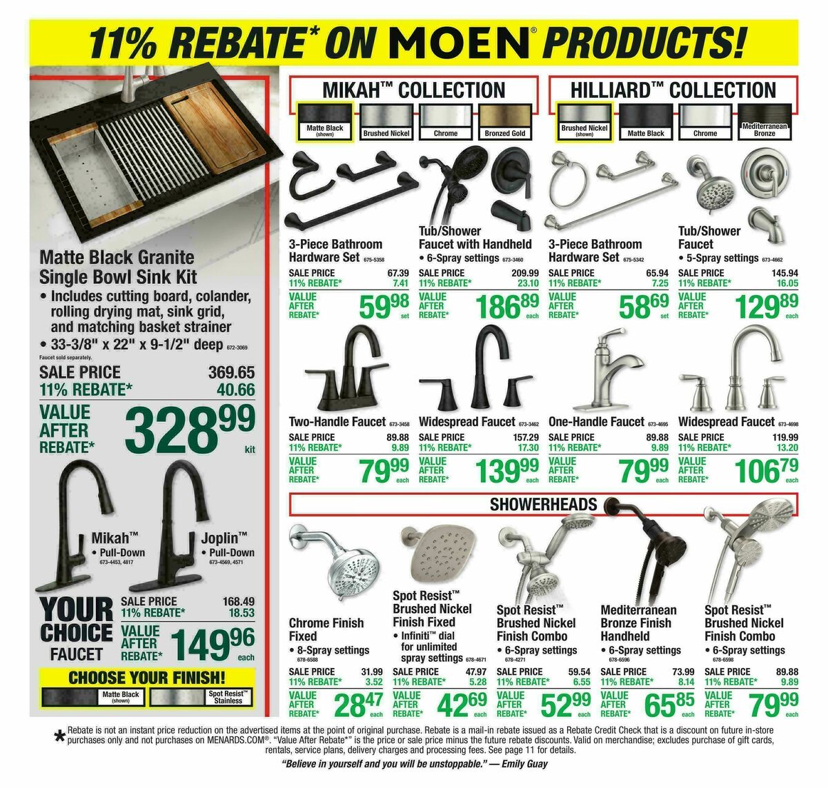 Menards Weekly Ad from October 21