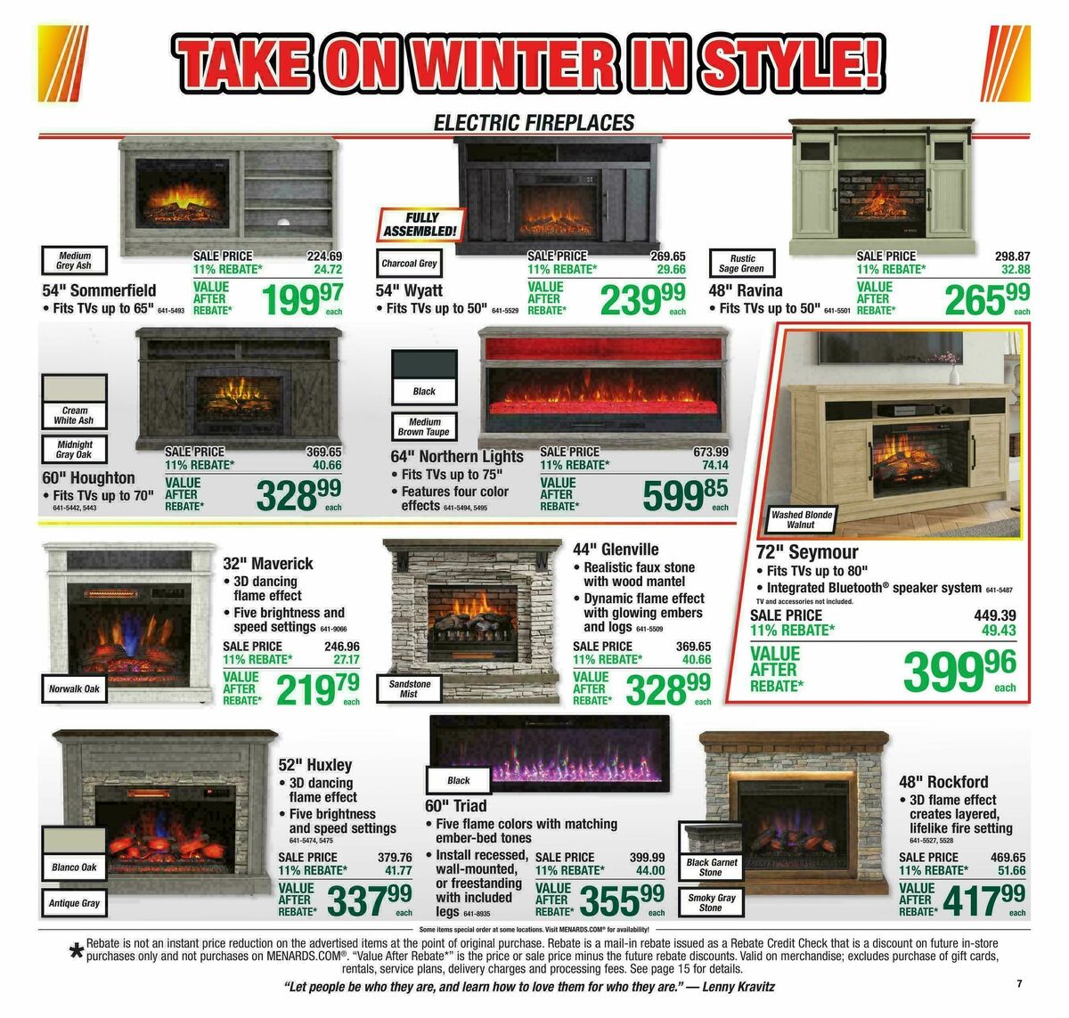 Menards Weekly Ad from October 28