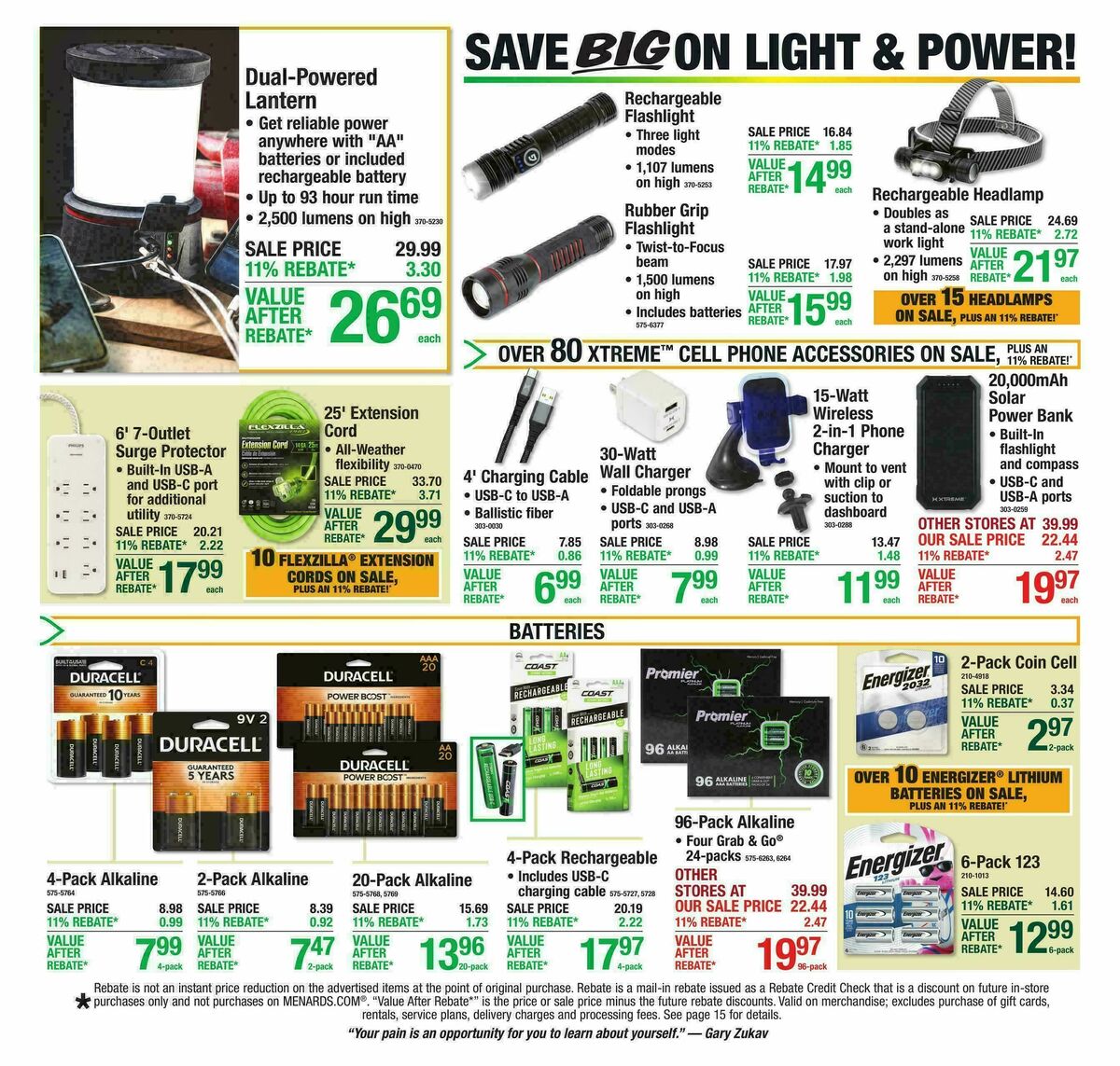 Menards Weekly Ad from October 28