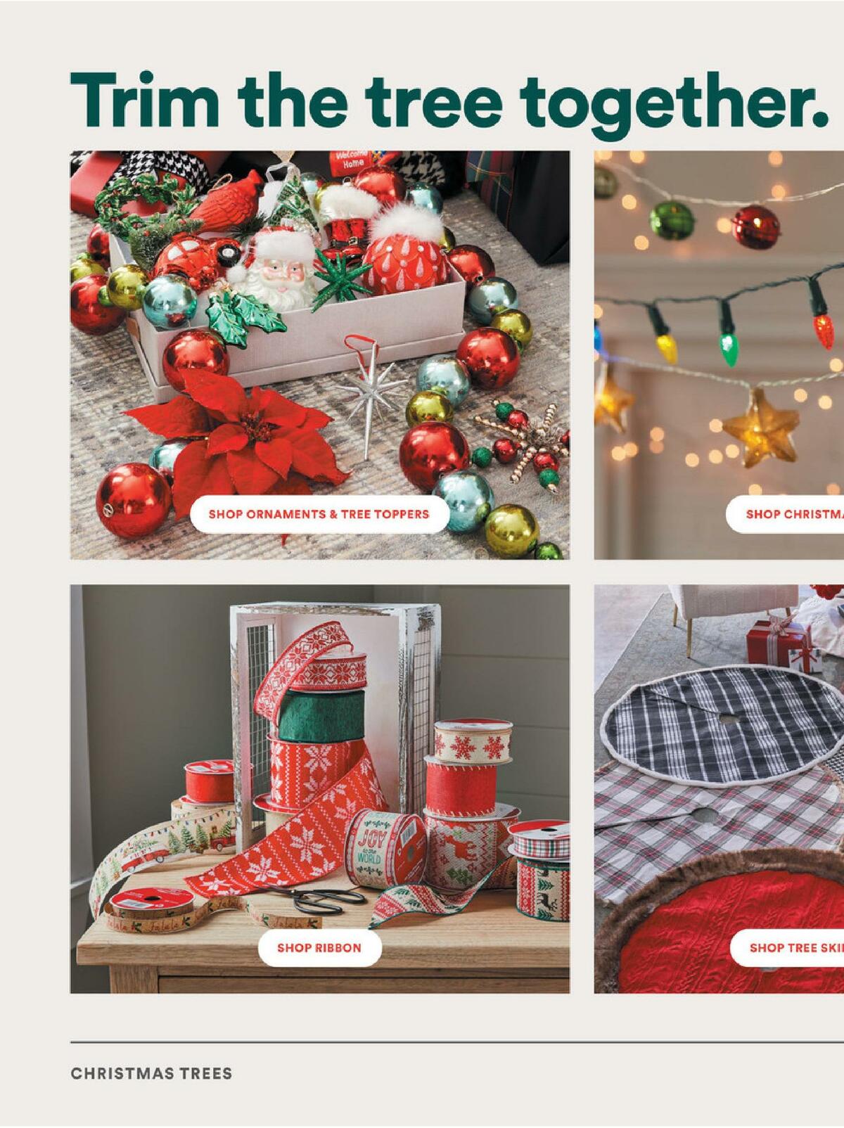 Michaels Holiday Weekly Ad from October 30