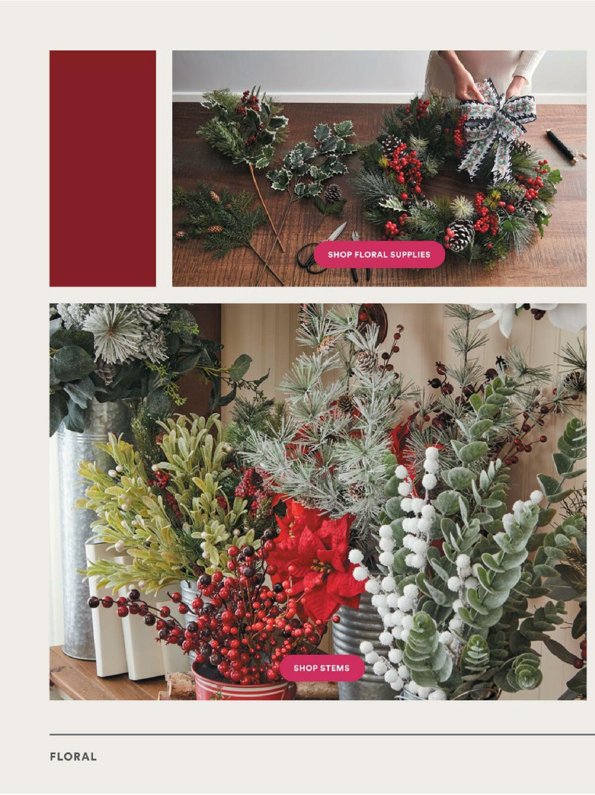 Michaels Holiday Weekly Ad from October 30