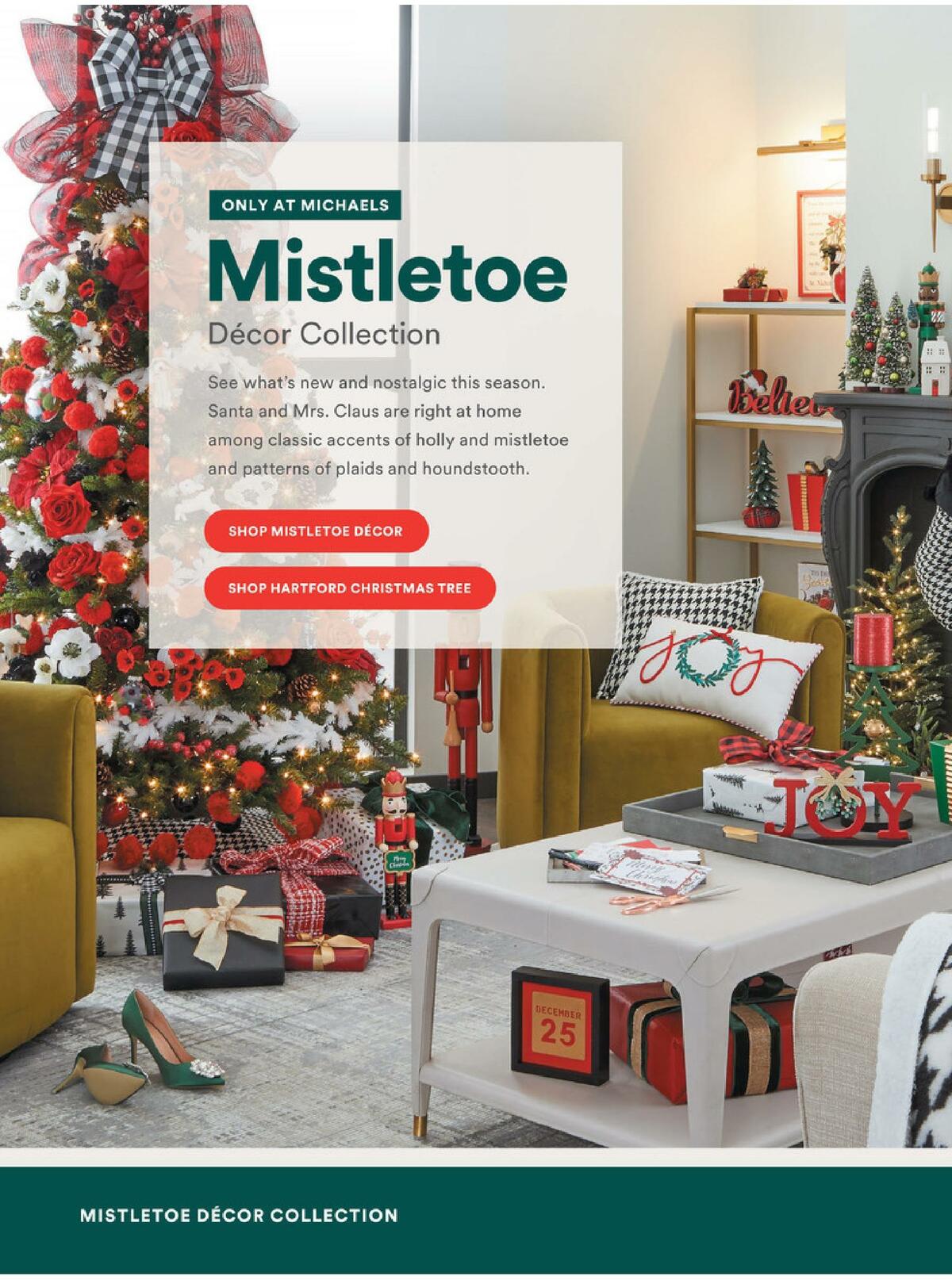 Michaels Holiday Weekly Ad from October 30