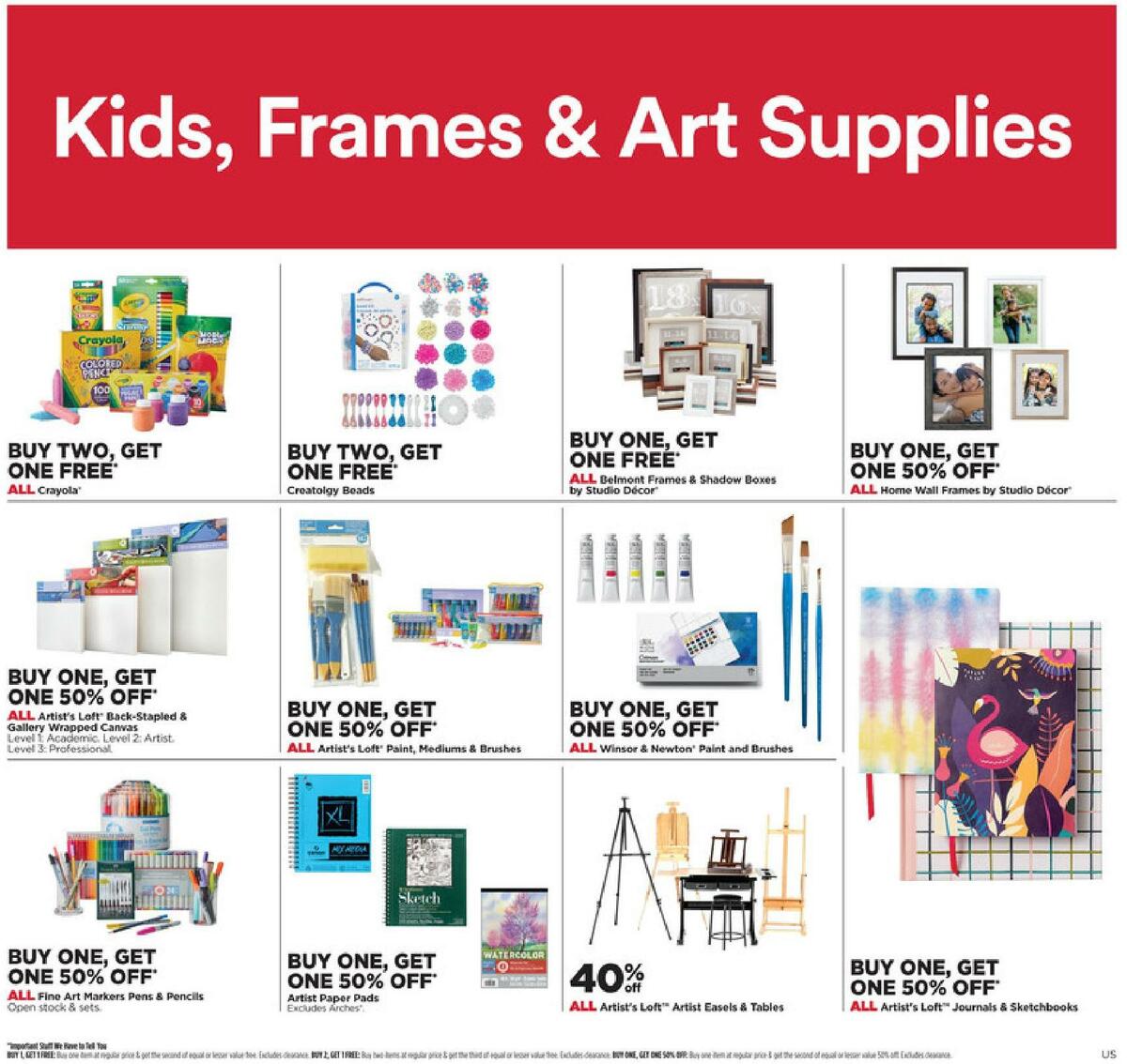 Michaels Weekly Ad from January 8