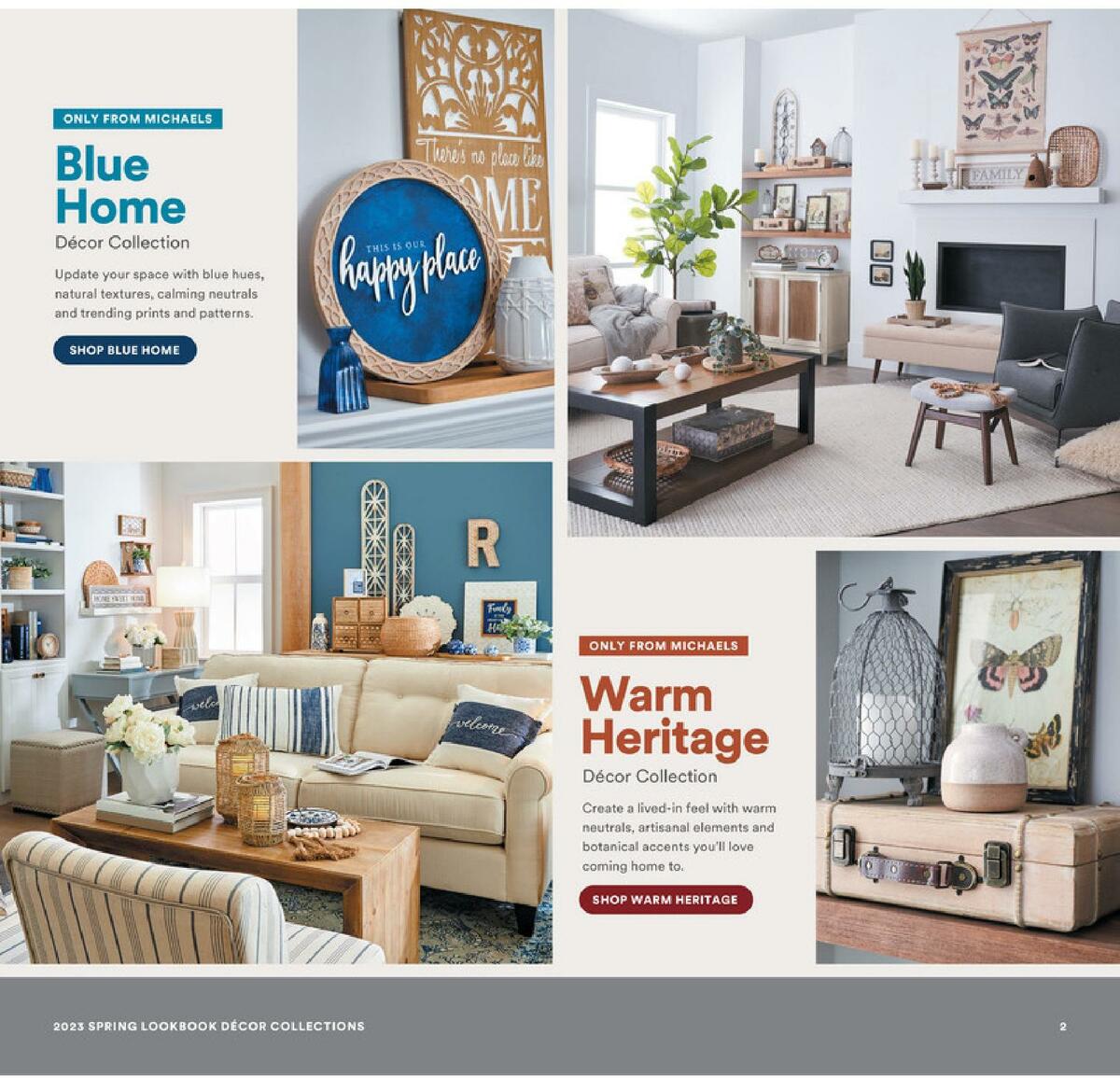 Michaels Spring Look Book Weekly Ad from February 26