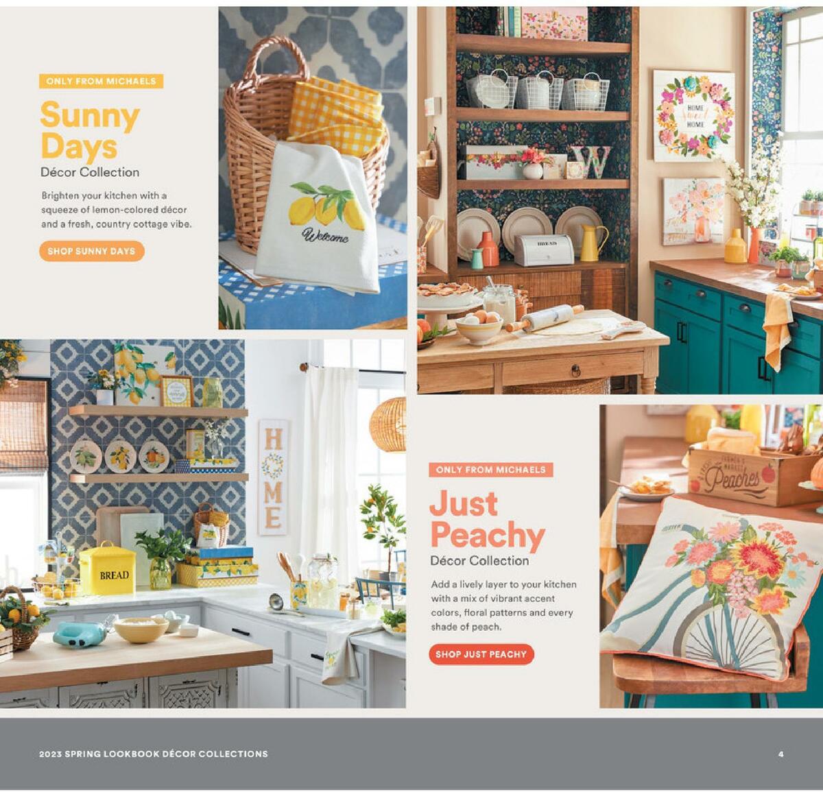 Michaels Spring Look Book Weekly Ad from February 26