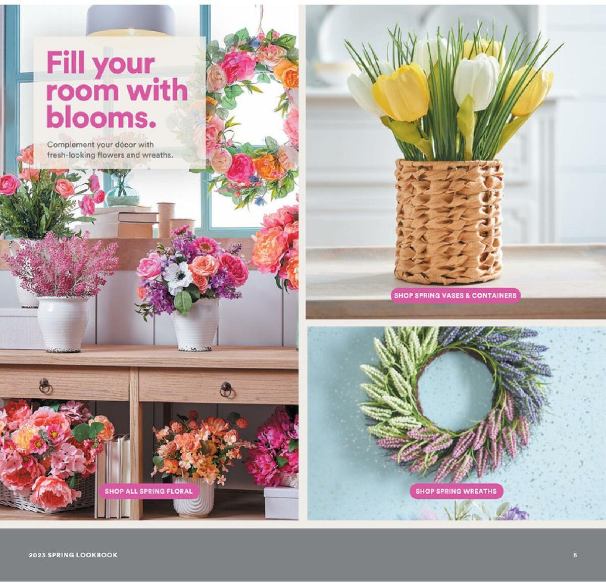 Michaels Spring Look Book Weekly Ad from February 26