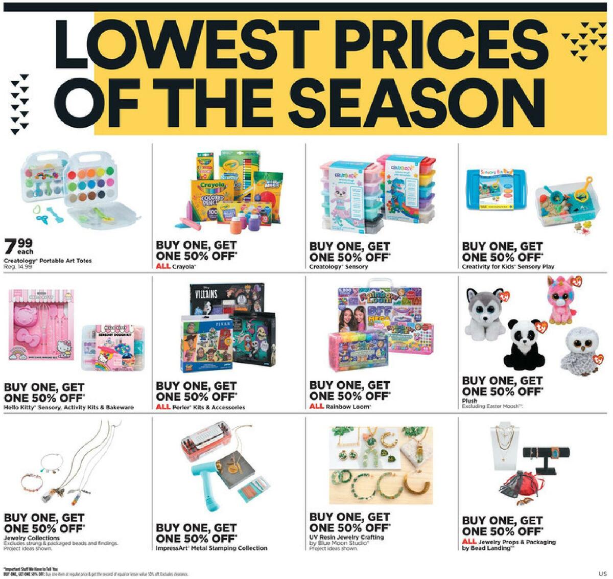 Michaels Weekly Ad from March 17
