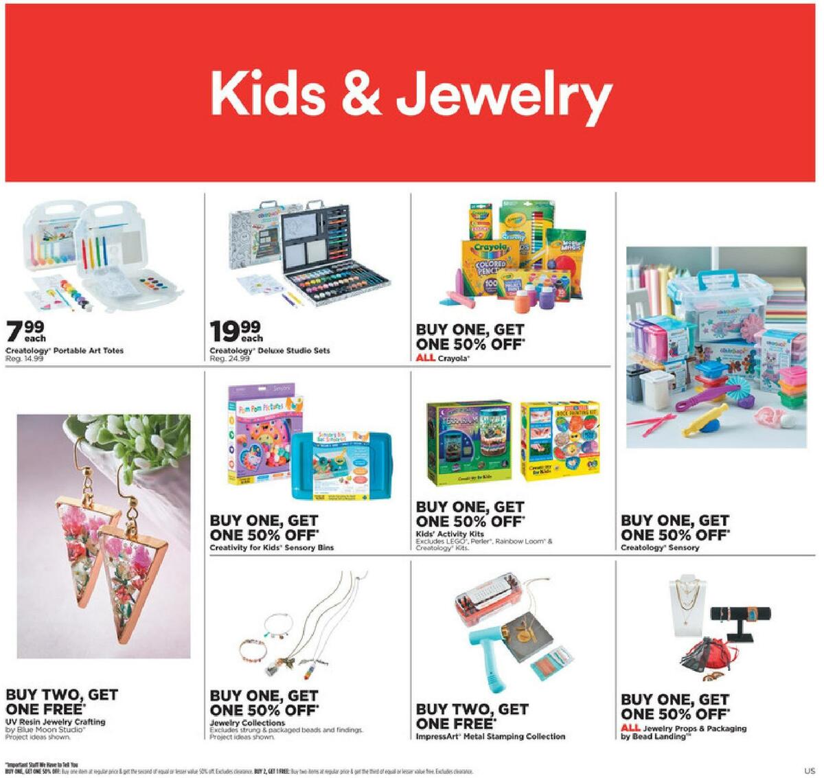 Michaels Weekly Ad from March 27