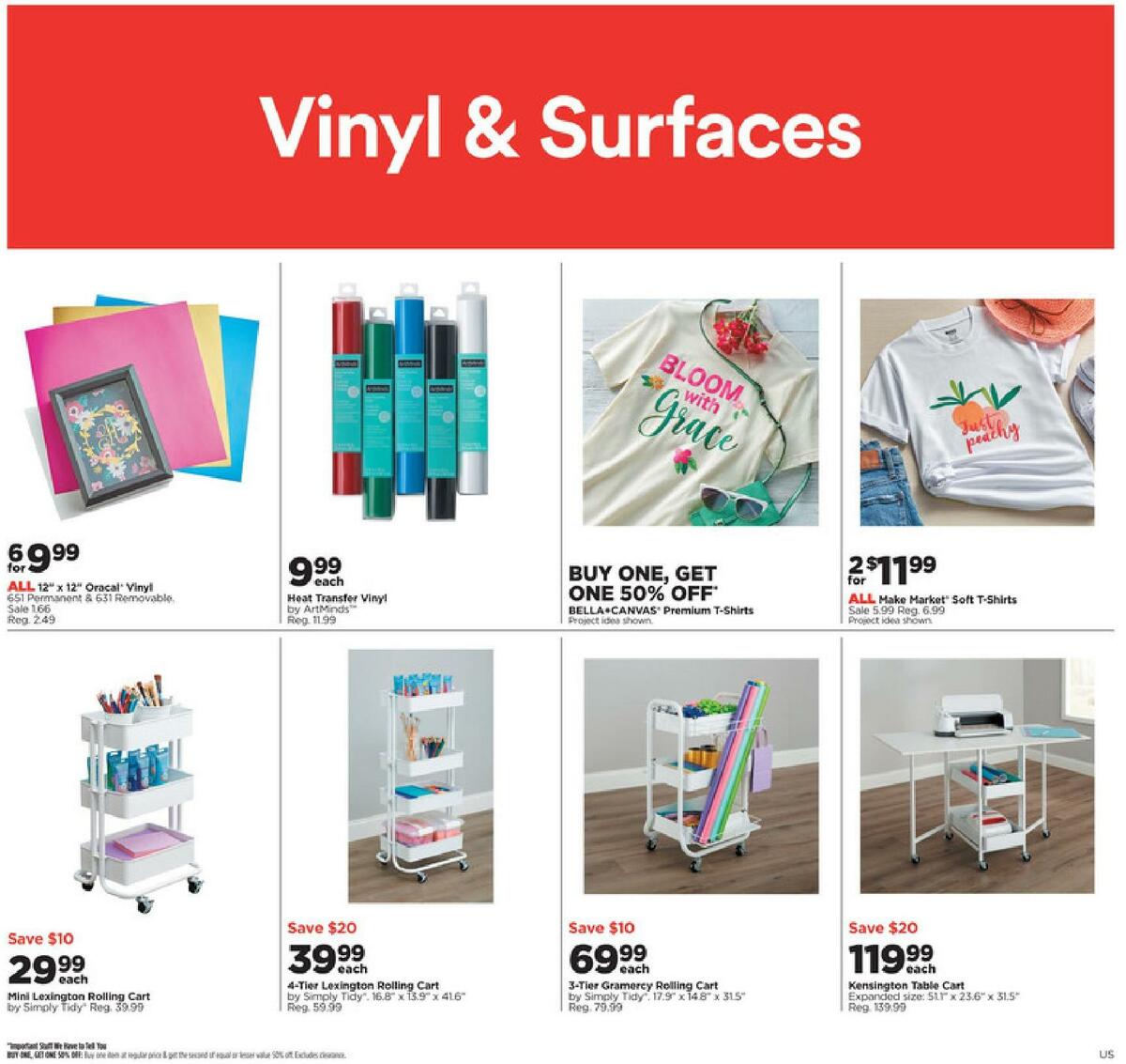 Michaels Weekly Ad from March 27