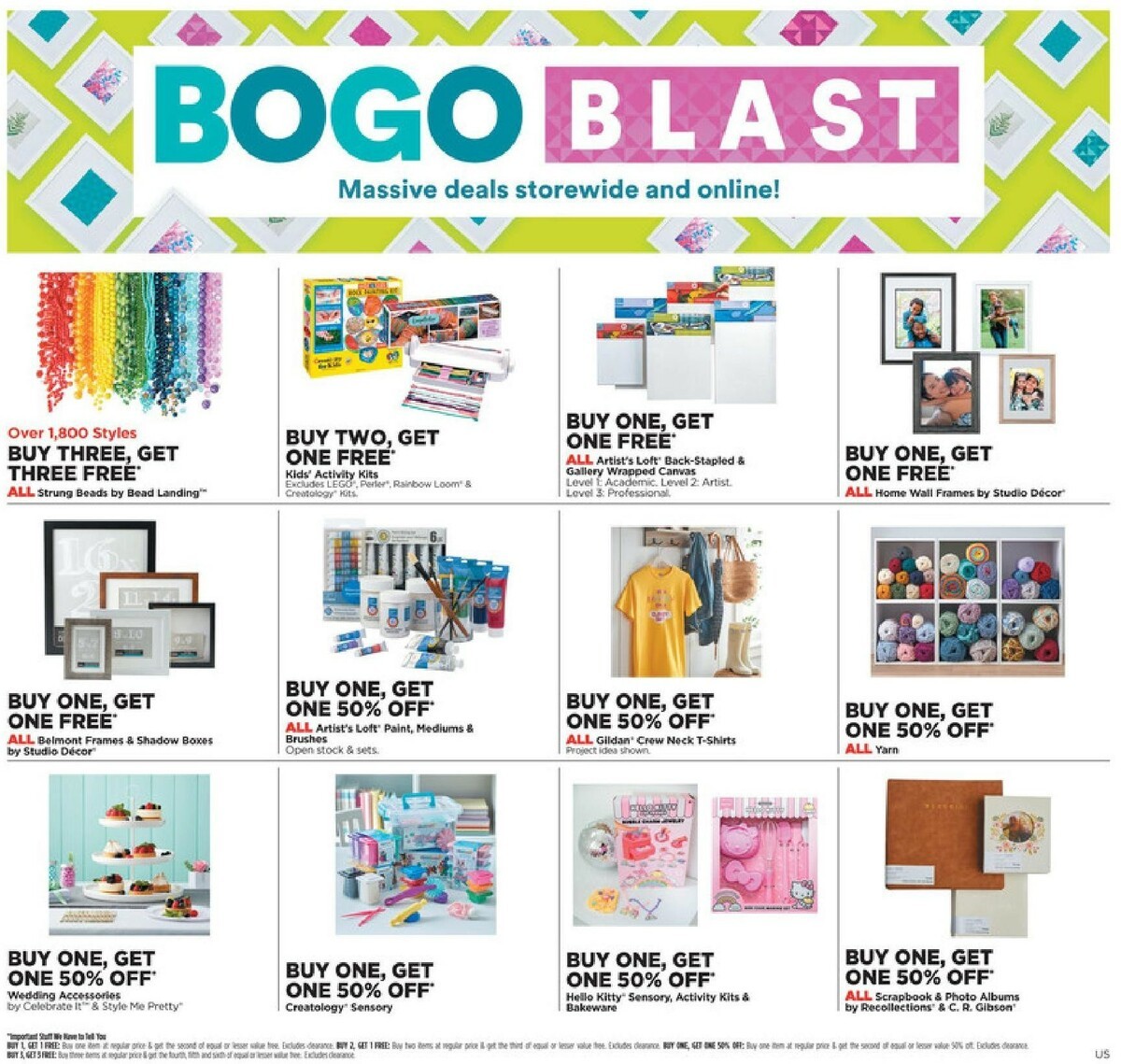Michaels Weekly Ad from April 16