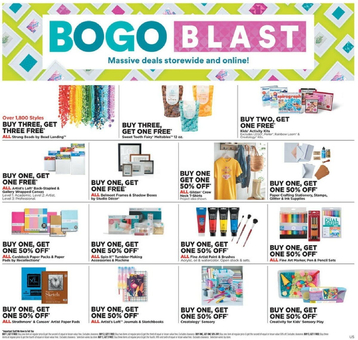 Michaels Weekly Ad from April 23