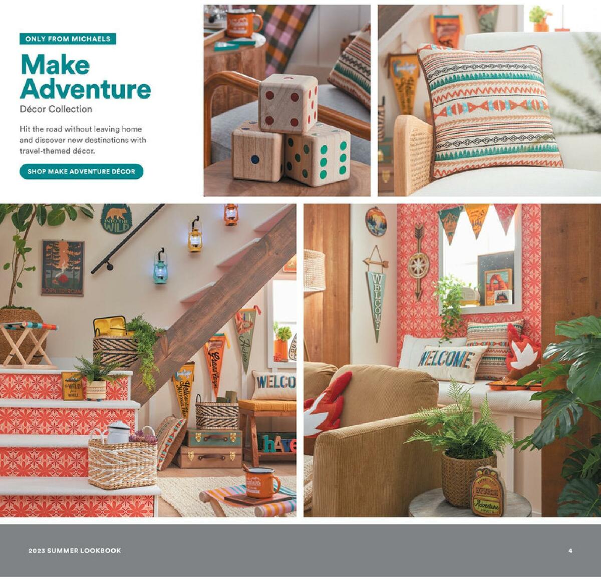 Michaels Summer Look Book Weekly Ad from April 17