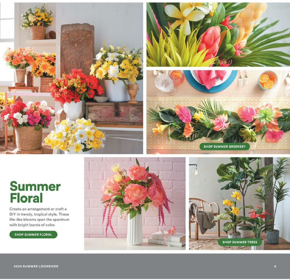 Michaels Summer Look Book Weekly Ad from April 17