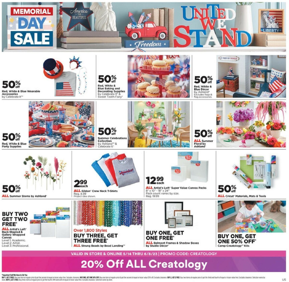 Michaels Weekly Ad from May 26