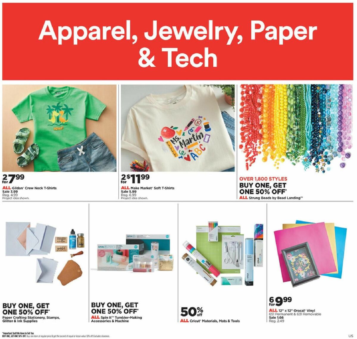 Michaels Weekly Ad from July 9
