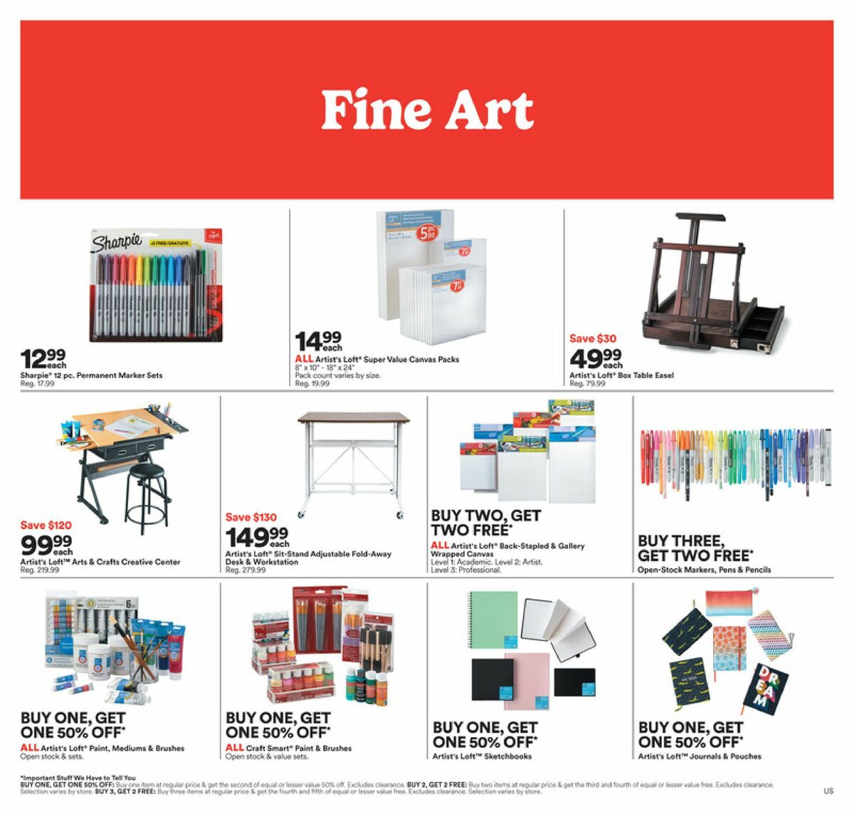 Michaels Weekly Ad from August 13