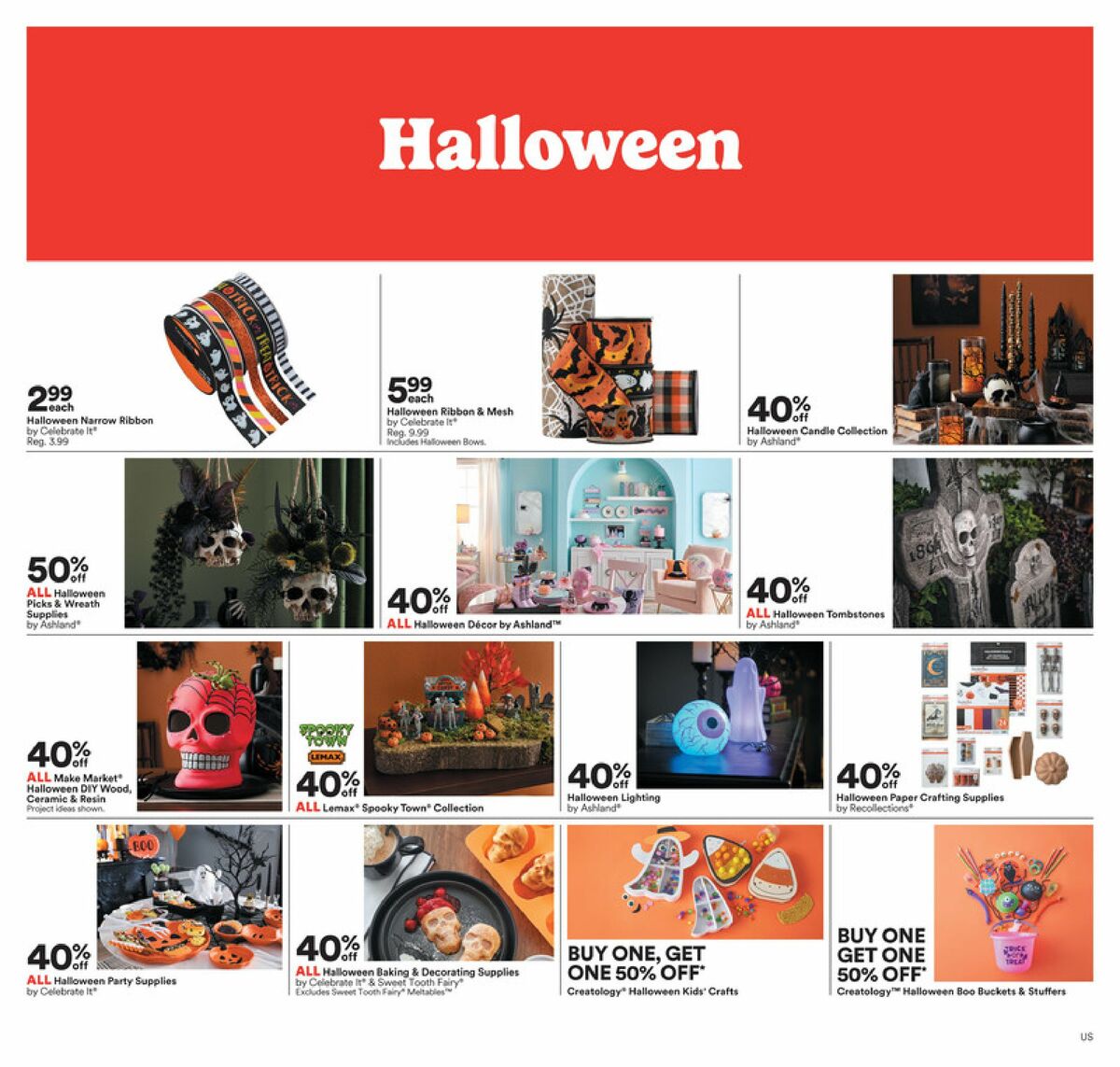 Michaels Weekly Ad from September 10