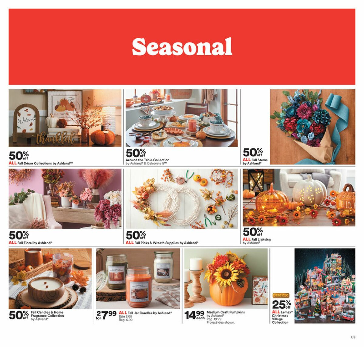 Michaels Weekly Ad from September 25