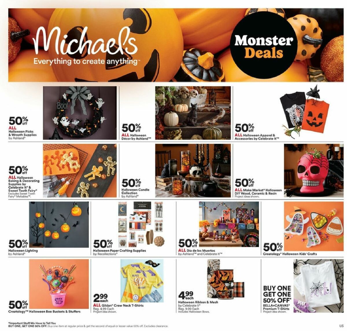 Michaels Weekly Ad from October 15
