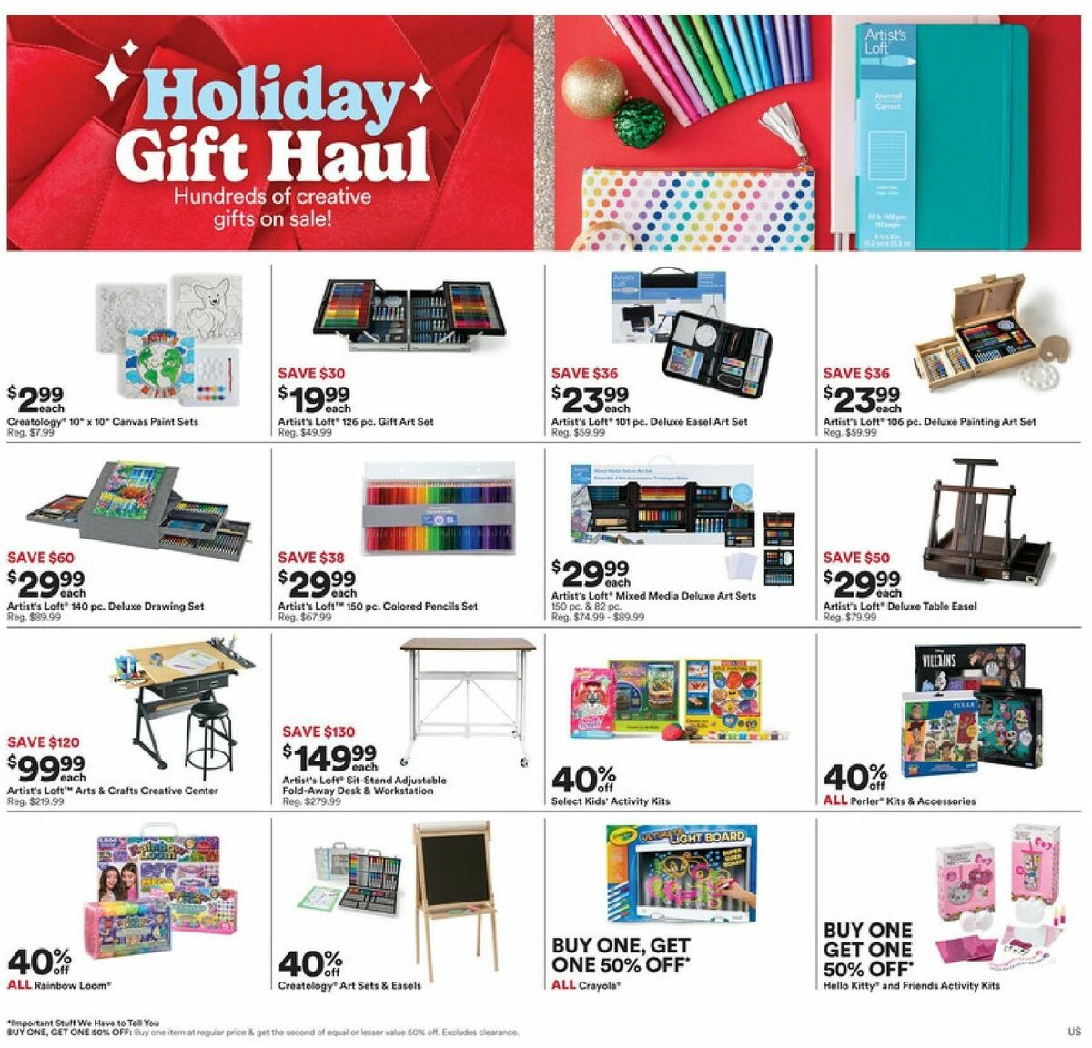 Michaels Weekly Ad from December 17