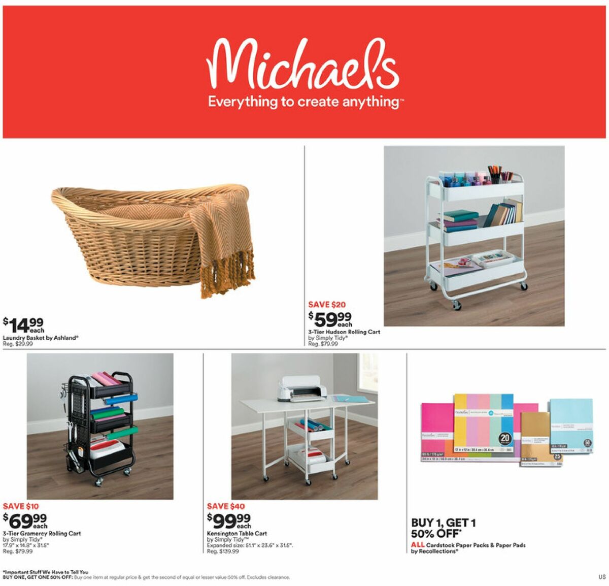 Michaels Weekly Ad from January 28
