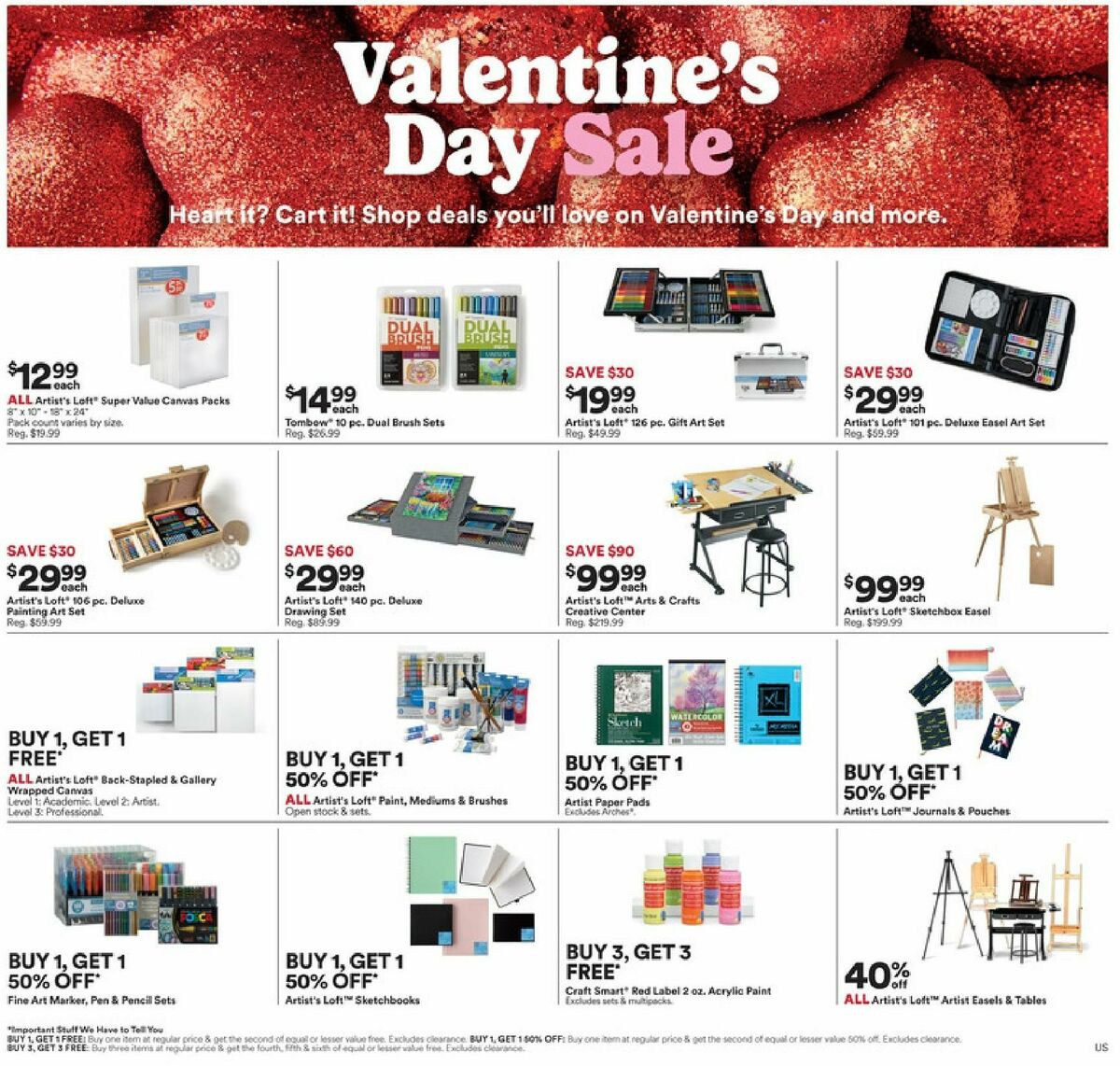 Michaels Weekly Ad from February 4
