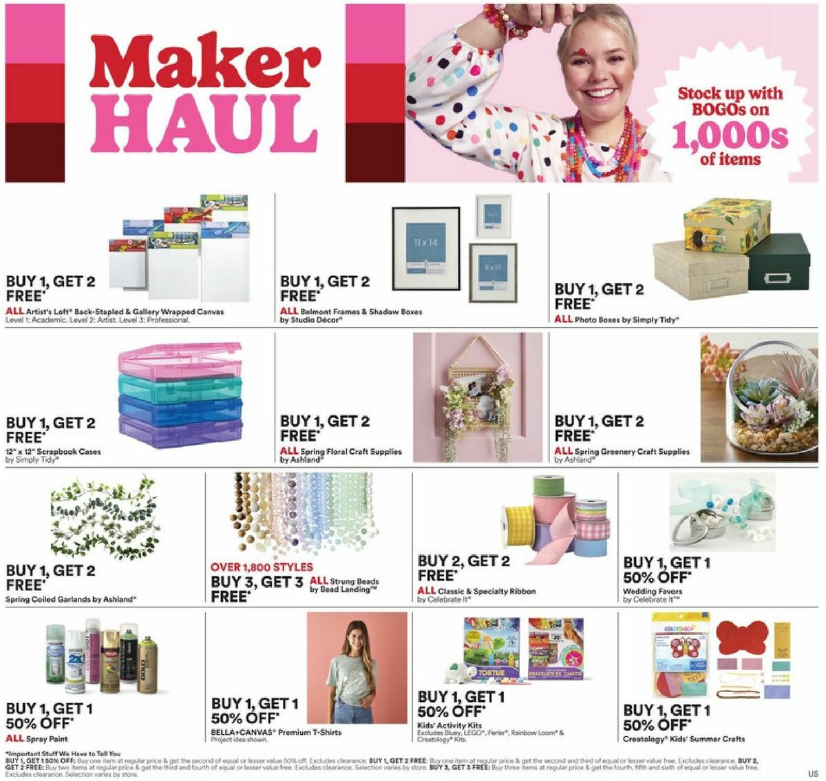 Michaels Weekly Ad from April 21