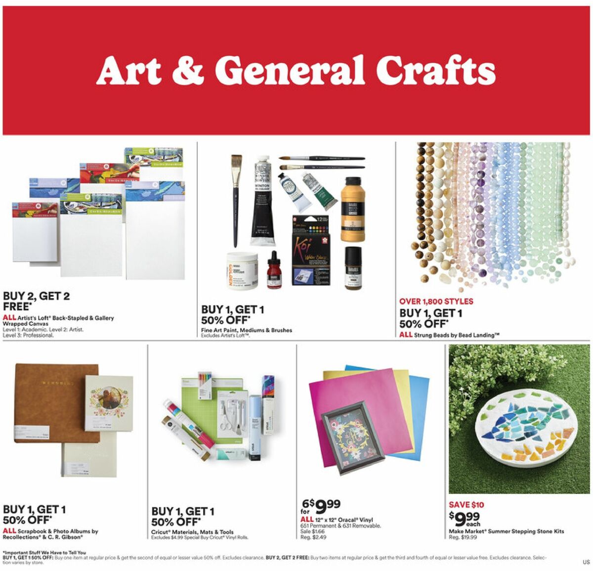 Michaels Weekly Ad from May 12